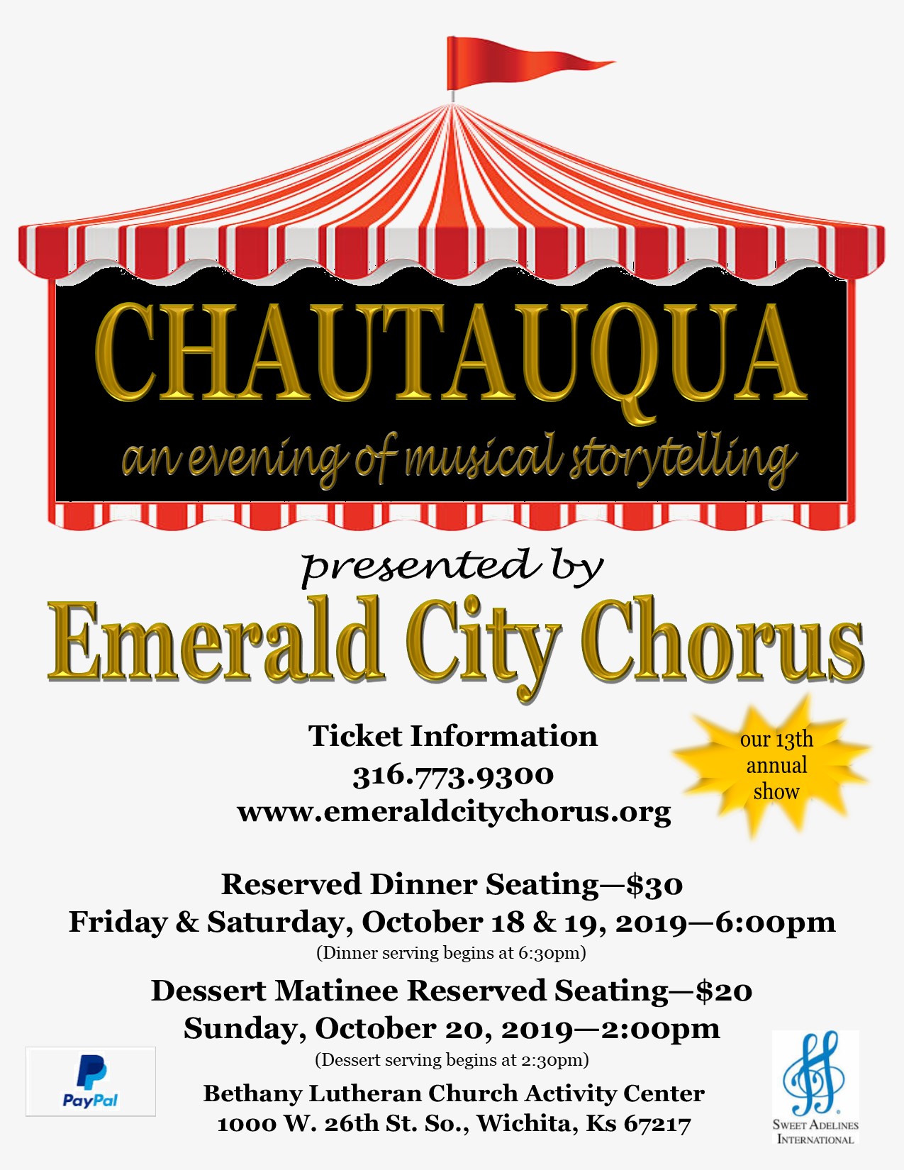 CHAUTAUQUA - an evening of musical storytelling